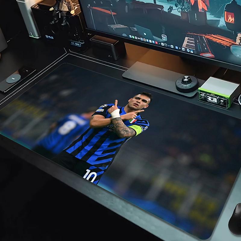 Коврик для мыши Inter Milan Большой коврик для игровой поверхности стола Нескользящий коврик для ноутбука и планшета Большой коврик для мыши XXL Коврик для мини-ПК с заблокированным краем_xia