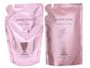 Milbon Jemile Fran Heat Gloss M Шампунь 400 мл Лечение 400 г Сменный набор [jemile fran]