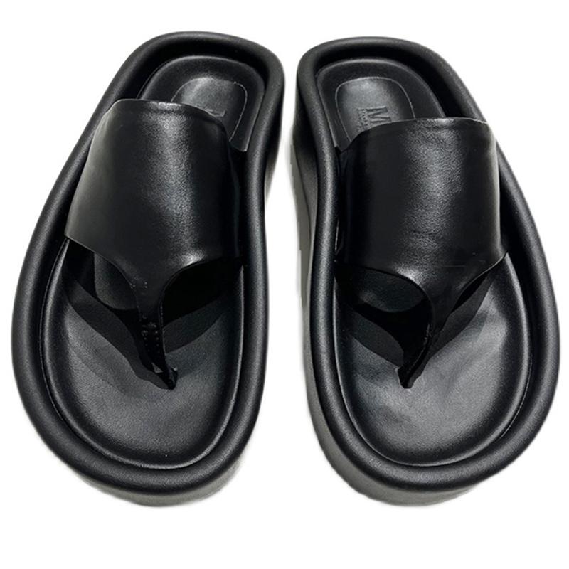 2024 летние женские тапочки с застежкой на носок, модные элегантные шлепанцы на мягкой подошве, женские повседневные пляжные сандалии на платформе на плоской подошве