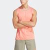Adidas High-Performance Quick-Dry Training Tank Top Men Tops Coral-Pink IB9058