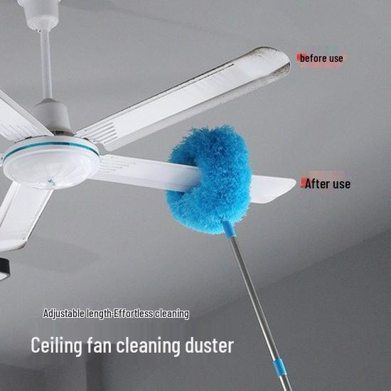 Ceiling Fan Cleaning Feather Duster for High Dust Removal