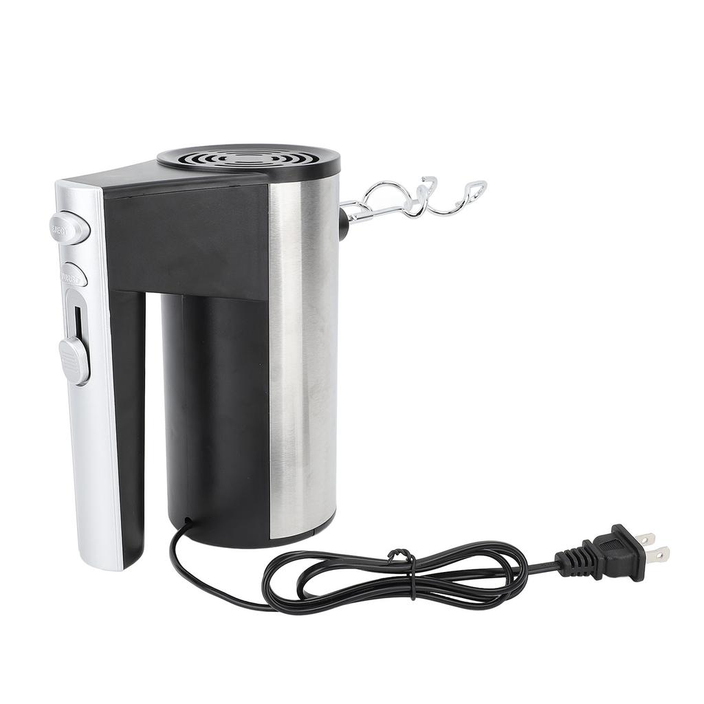 Hand Mixer 500W 5 Speed Turbine Boost Stainless Steel Kitchen Electric Handheld Food Beater for Whip