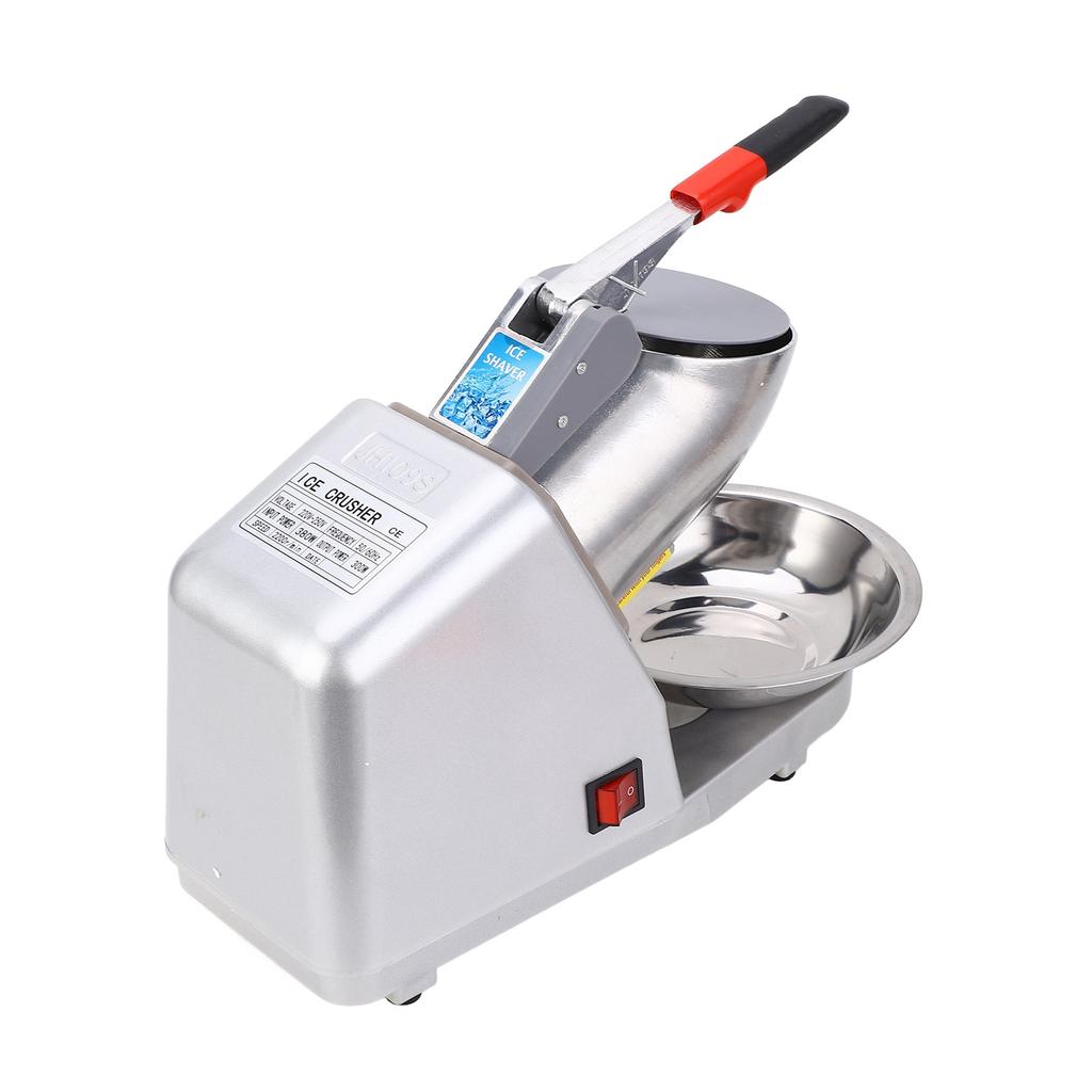 2200r/m Двойные лезвия Дробилка льда 300 Вт Электрическая машина для резки льда для домашнего коммерческого использования