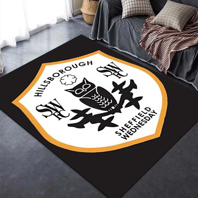 2025 New sheffield wednesday Carpet Rug for Living Room Bedroom Home Sofa Decoration,Kids play Non-slip Floor Mat84