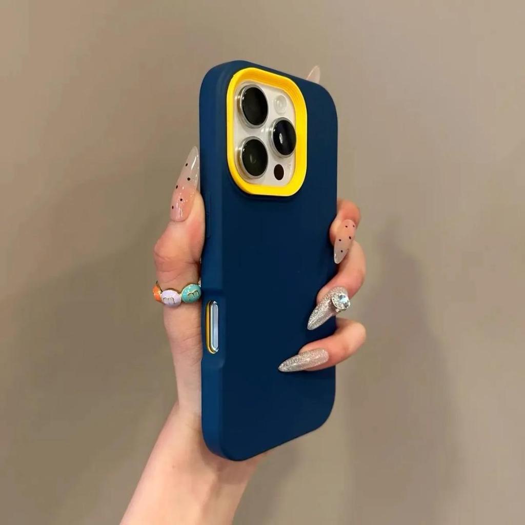Чехол для телефона из жидкого силикона конфетного цвета для iPhone 17 Air 16 Plus 15 ProMax 14 13 12 Mini 11 Pro Max Жесткий бампер Ударопрочная крышка
