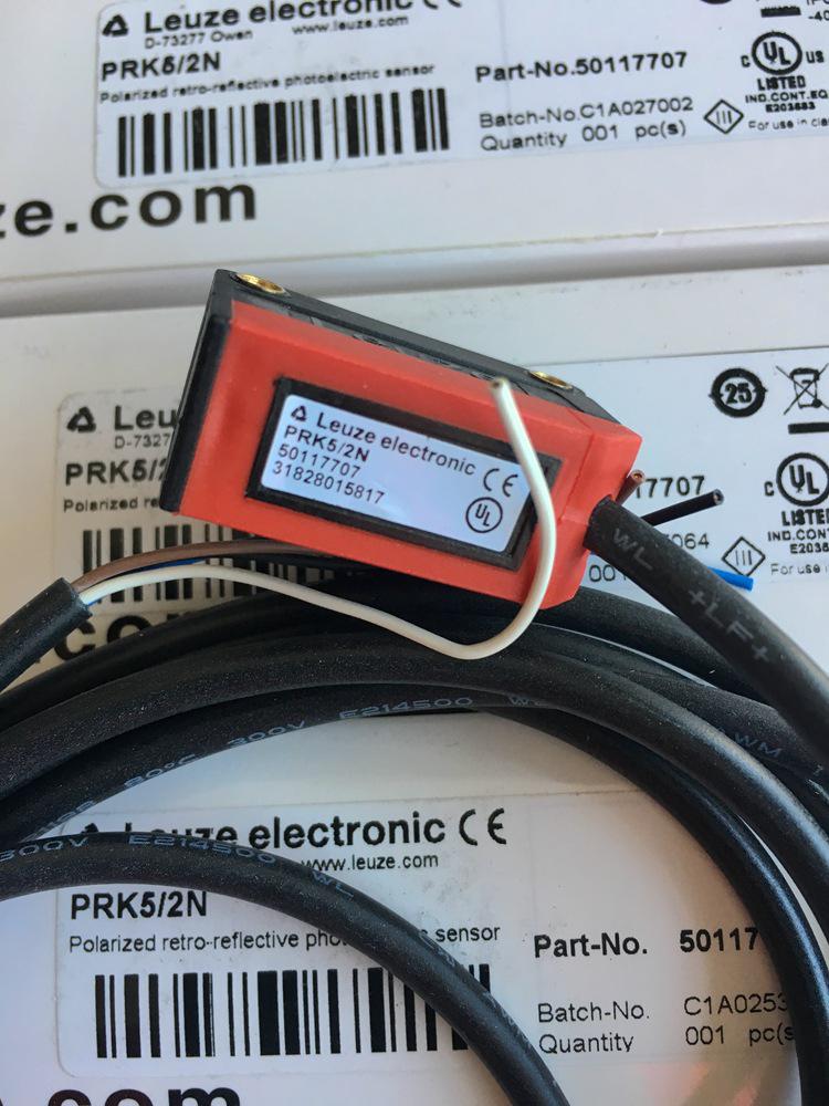 Leuze PRK5 Series Photoelectric Switch - PRK5/2N, PRK5/4P, PRK5.H3/2N, PRK5/4P-M8