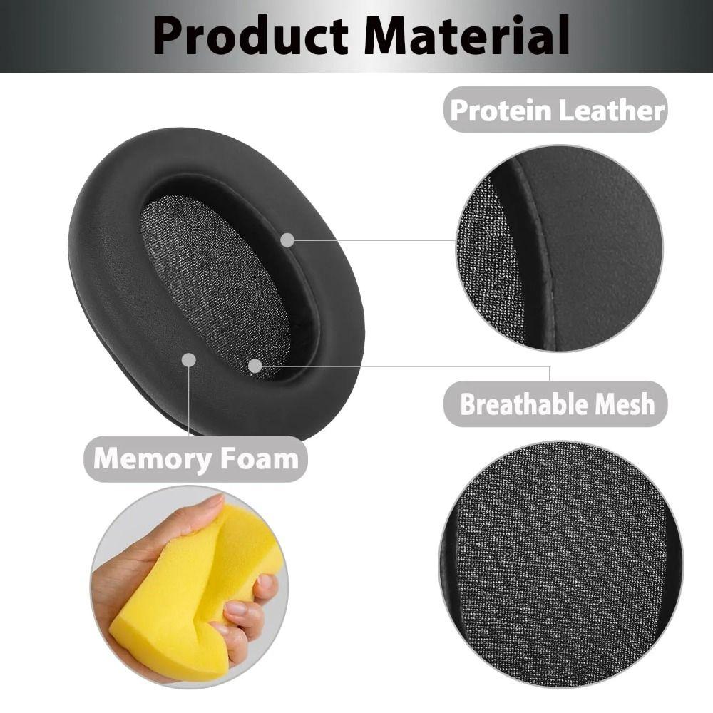 1Pair Foam Sponge Ear Pads Replacement Earpads Soft Ear Cushion for Sony ULT WEAR WH-ULT900N
