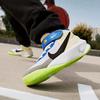 Nike Team Hustle D 10 FlyEase PS Белые разноцветные детские кроссовки Laser-Orange Black FB1881-101