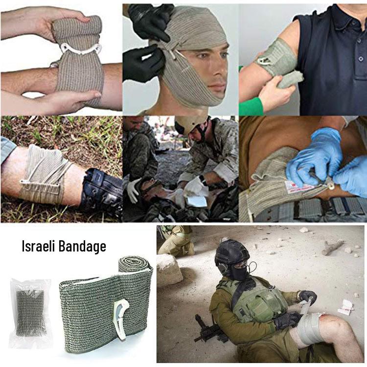 Tactical Outdoor Travel First Aid & Survival Kit