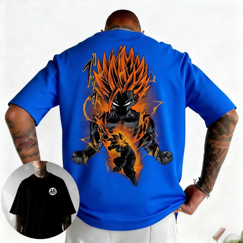 Летняя футболка с принтом Супер Аниме Dragon Ball Укун