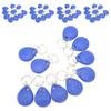 50pcs ID Card Key Fob Token Tag 125KHZ Rewritable Universal for Access Control Elevator Parking