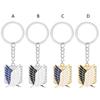 Attacks On Titan Cosplay Scouting Keychain Liberty Wing Keyring Unisex Jewelry