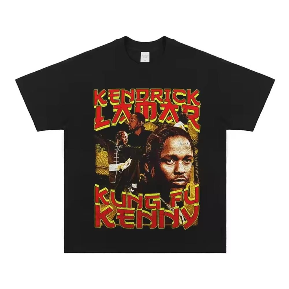 Rapper Fight Winner Kendrick Lamar Men Women Clothing Tee Unisex Tops Homme Short Sleeve top Spring and summer new TShirt