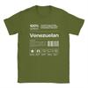 Harajuku TShirt Summer Funny Made in Venezuela Novelty TShirts Hispanic Heritage Month Pure Cotton Short Sleeve Tees
