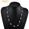 Women Faux Pearl Charm Pendant Chain Choker Short Necklace Jewelry Fashion Jewelry