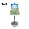 Decorative Lighting for Dining Table Touch Control Metal Cordless Lamp, 3-Color Dimmable Bedside Night Light with Modern Base Atmosphere Faux Crystal