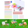Knitting Accessories Includes Assorted Color Knitting Marker Clips Stitching Marker Rings Big Eye Needle and Safety Pins