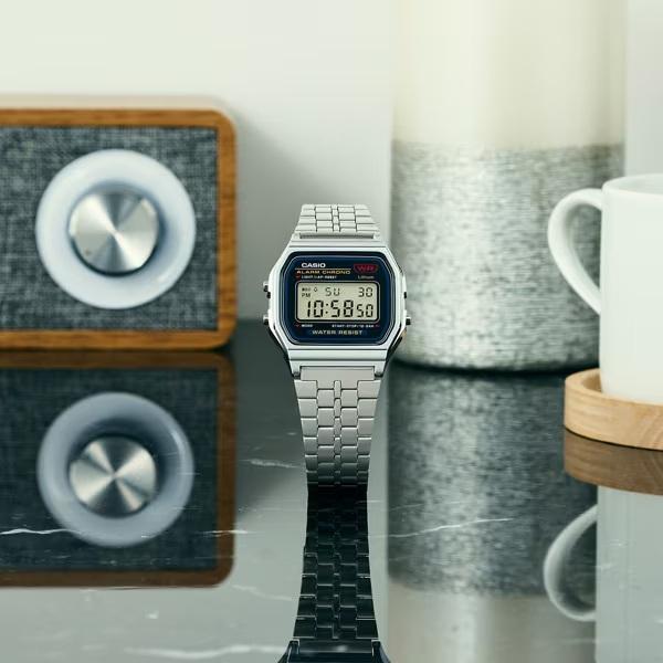 Casio Коллекция СТАНДАРТНЫЕ цифровые часы IN Ямагата A159WA-N1JH СДЕЛАНО В ЯПОНИИ, Префектура