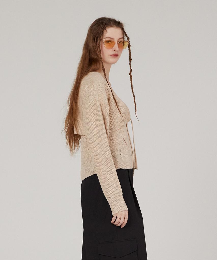 JUCYJUDY J Boucle Knit Inner Cardigan Set (On) Jykt32Aa