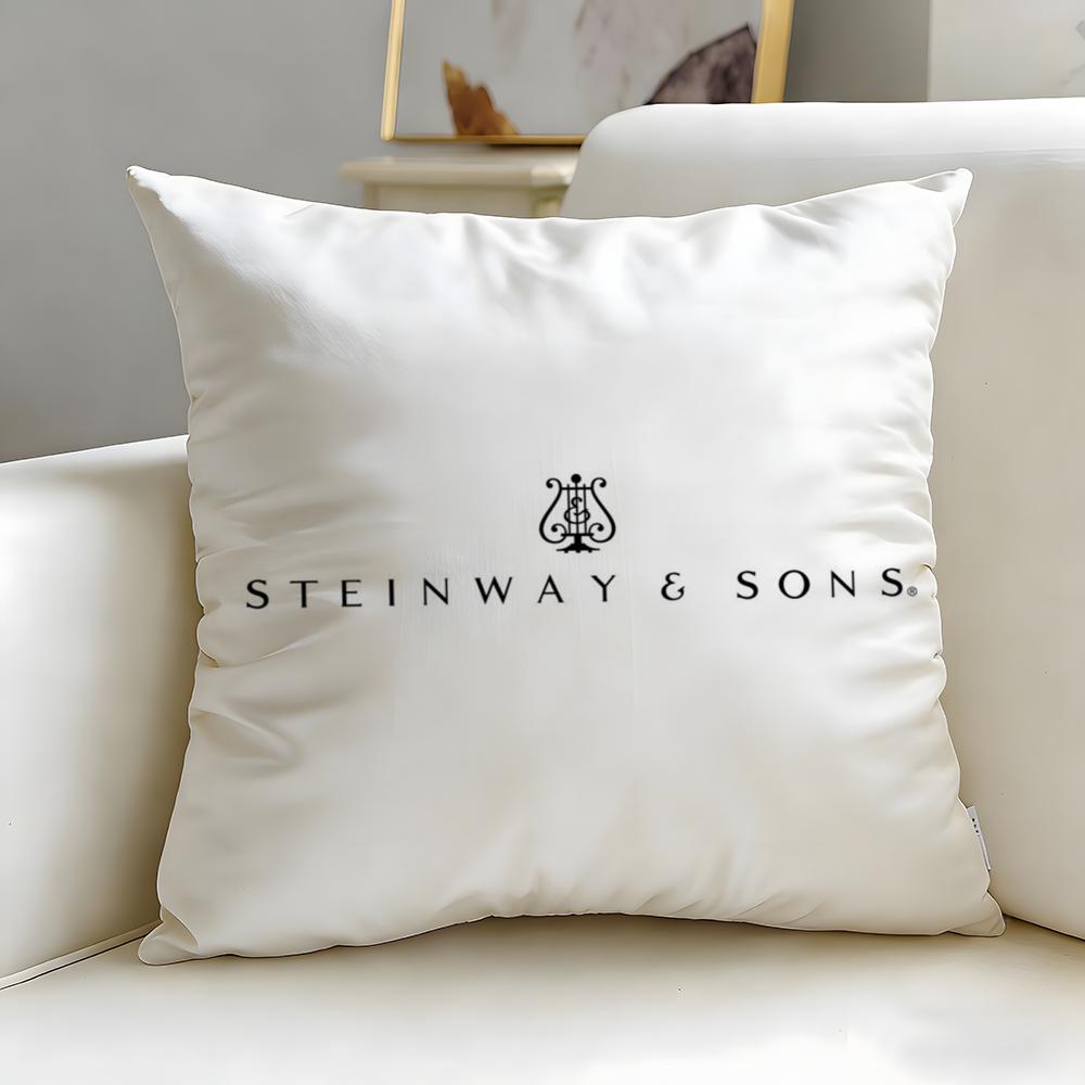 Классический бренд Steinway & Sons Наволочка Мягкая Легко стираемая Наволочка Универсальная для Дивана Кровати Путешествий и Офиса
