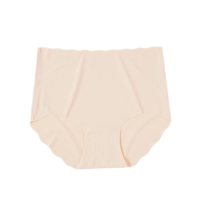 High Waist Panties for Women Plus Size Ice Silk Seamless Briefs Women Soft Underpants