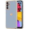 Case - Samsung - Galaxy M13 4G/M23 5G - Shockproof - Silicone TPU - Golden Heart Pattern