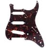 Musiclily Pro 1972 Stratocaster Pickguard Сделано в Японии для Fender Japan Strat Electric Tortoise Shell Pattern 4P 11-Hole Guitar,