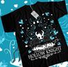2026 Новые модные игровые футболки Шелковая Песня Графический Hollow Knight Футболка Мужская Череп Графический Готический Аниме Футболка Женская Хлопок Свободный Топ