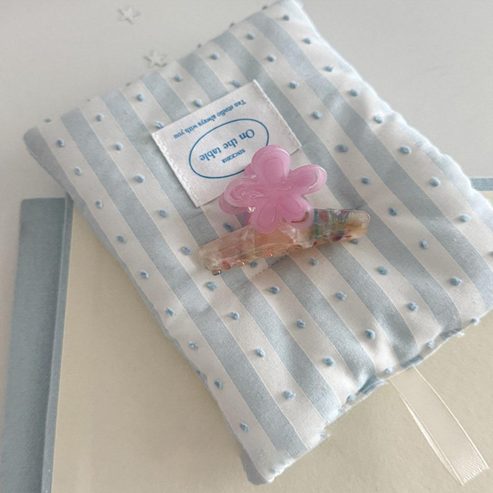 Floral Design Acetic Acid Hair Claw Colorful Small Grab Clip Creative Acetate Shark Clip Female