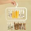 Detachable Multi-clip Sock Holders Portable Children's Hook Hanger Sock Drying Rack  Home