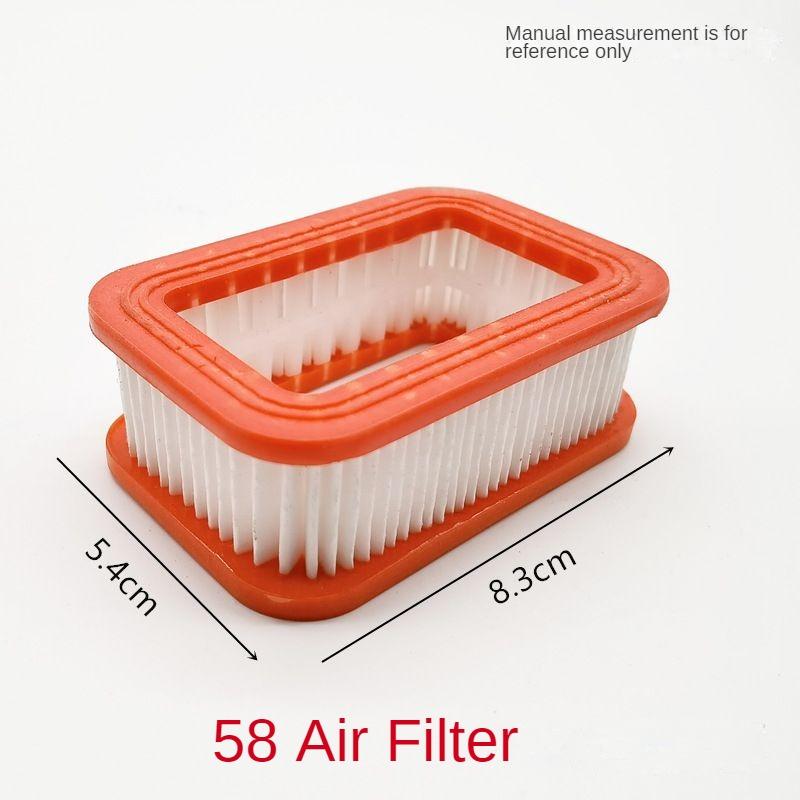 Chainsaw Air Filter Replacement for 5200/5800 52CC/ 58CC Chainsaw Plastic Air Filter Paper Air Filter Accessories