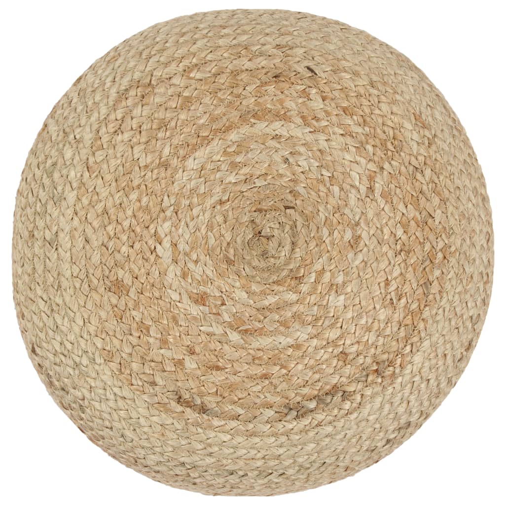 Vidaxl Ręcznie Robiony Puf, 45 X 30 Cm, Juta