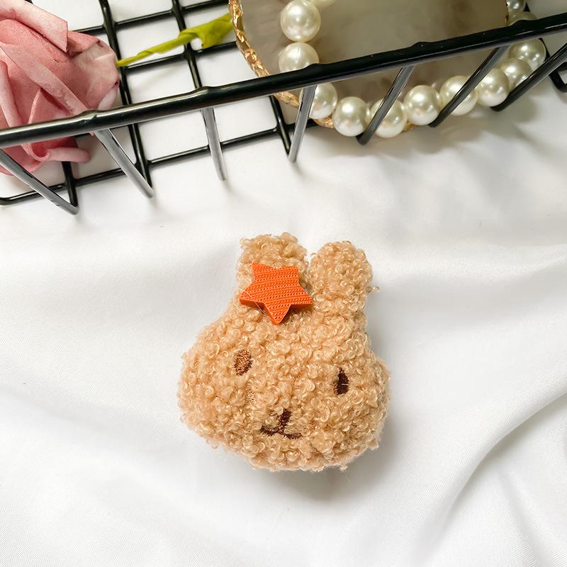 Кролик Милый Девочка Ветер Сердце Плюшевый Мобильный Телефон Подушка Безопасности Ленивая Настольная Подставка Наклейка Выдвижная