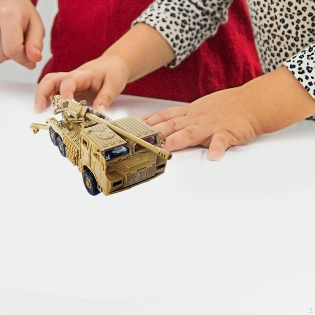 1/72 4D Tank Model Chariot Miniature Armored Vehicle Building Kit for