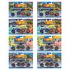 Hot Wheels Monster Truck Ассортимент Транспортных средств Мини Набор из 8 Машинок по Возрастам 164 Набор из 2 Игрушки, Машинки, (2 шт.), В коробке, 3+, Многоцелевой, FYJ64-986V