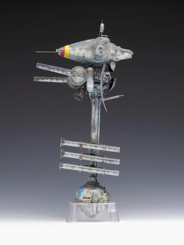 Wave Maschinen Krieger NINJA Scale Plastic Model Kit 25cm 1/20 (approx. Tall) MK-071