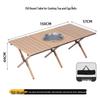 ZISIZ Outdoor Brazier Roll-Up Table