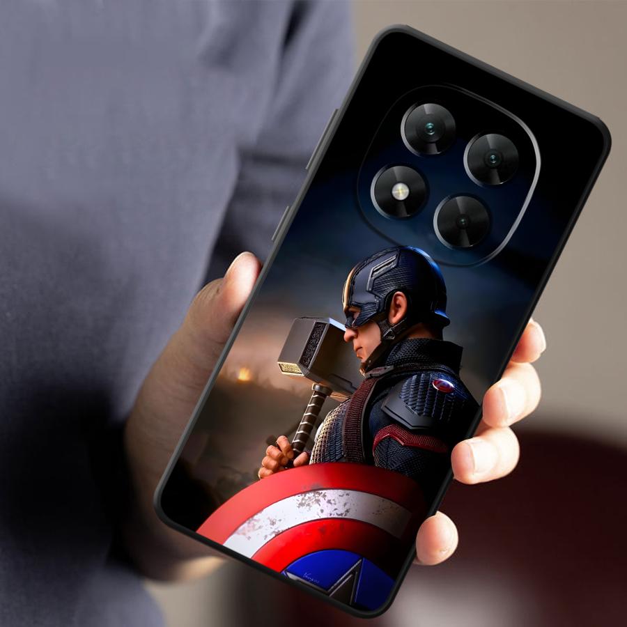 Чехол Marvel Innovation Avenger для Xiaomi Redmi Note 11s 12s 11 10S 9S 12 Pro 10 7 8 9 13 Pro Plus 14 Funda Чехол для телефона