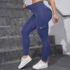 Женские брюки Модные повседневные брюки Однотонные брюки на кулиске с высокой талией и карманами