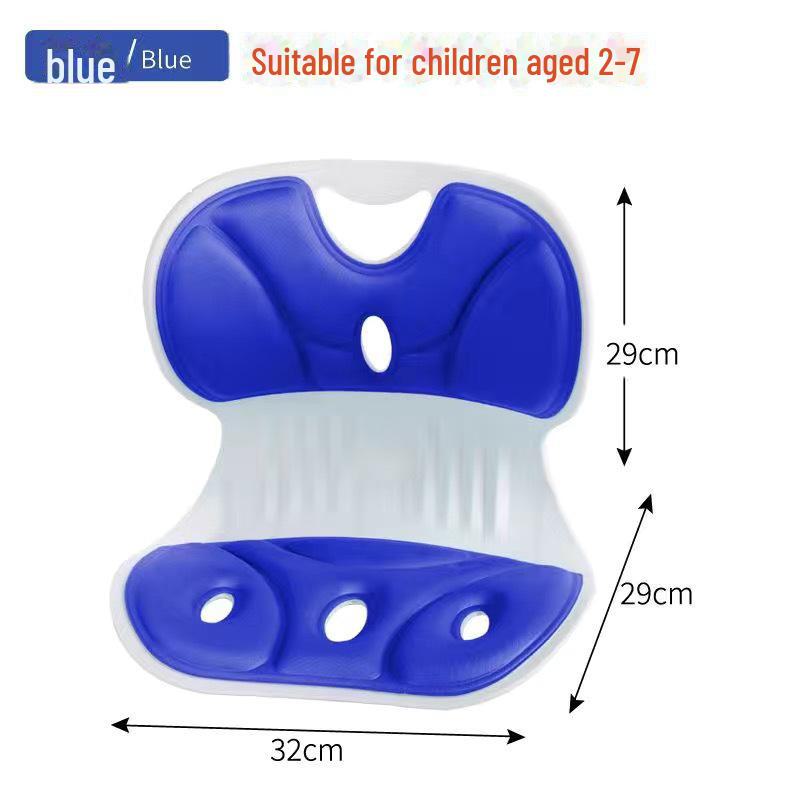 Эргономичная дышащая подушка для поддержки талии для коррекции осанки и комфорта при длительном сидении