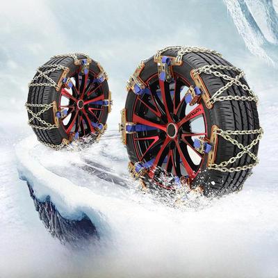 Универсальные марганцевые стальные противоскользящие цепи для легковых автомобилей и внедорожников – Аварийные цепи на шины для снега и грязи