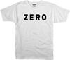 Футболка Zero Skateboards Армейский Белый
