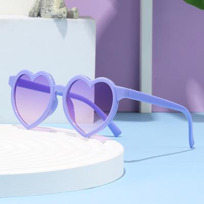 7311 Детские солнцезащитные очки Peach Heart, детские декоративные солнцезащитные очки, милые милые детские очки для малышей