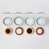 Chocolate Sandwich Cookies Flowers Cookie Cutter 3D Biscuit Mould Pressable Fondant Stamp New Year Cake Decor Baking Supplies