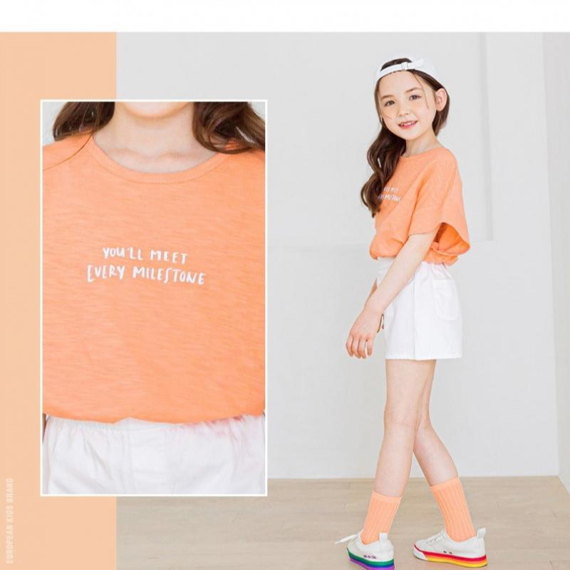 Lilyplory Мягкая футболка Оранжевая Lilyplory