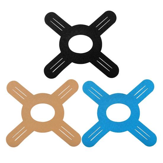 Предварительно нарезанная кинезиологическая лента, клейкая хлопковая спортивная лента для поддержки мышц, водонепроницаемая эластичная спортивная лента для облегчения боли в коленном и лучезапястном суставах