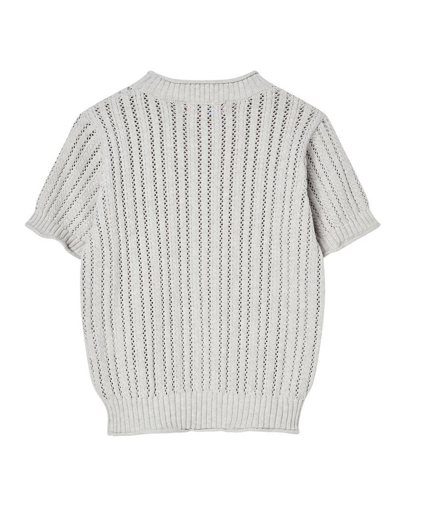 COMONINOZ W Crochet Half Knit [4 Color]