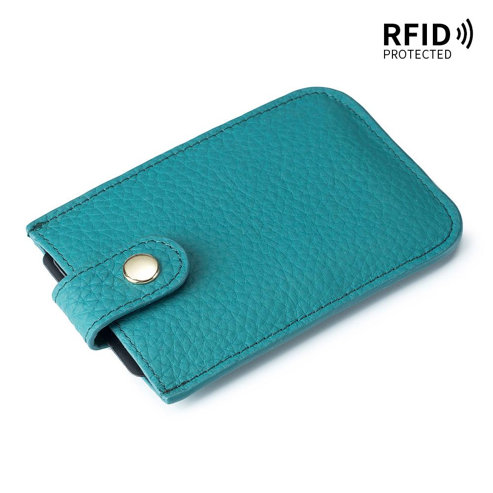 Многокарточный кошелек для карт с функцией выдвижения, RFID, новый кошелек для визиток, портативный ультратонкий кошелек для мелочи, женский, оптом