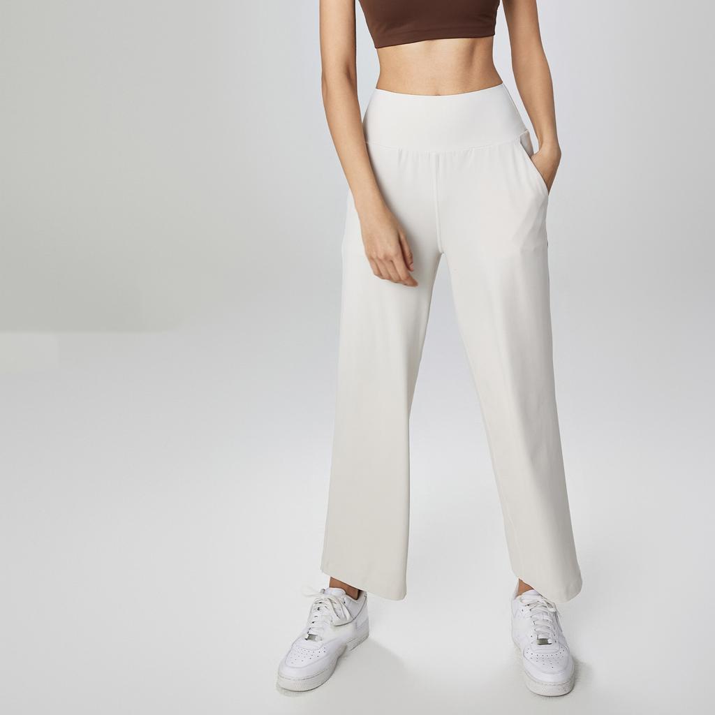 Women Yoga Loose Pants High Strentchy Full Length Sportswear Fashion