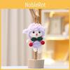 Toy Plush Adorable Cherry Lamb Doll Cute Stuffed Animal Keychain Bag Pendant